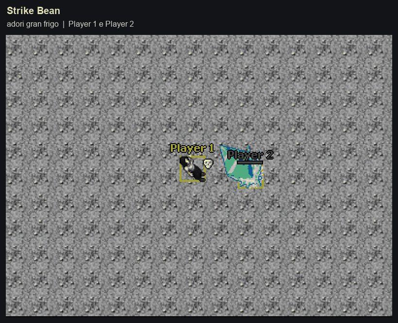 Strike Bean: gravação real