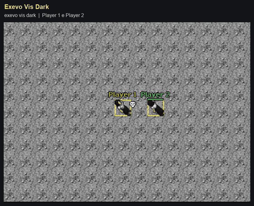 Exevo Vis Dark: gravação real